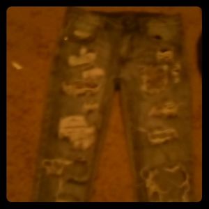 Ripped jeans